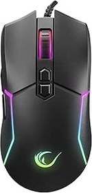 Resim Rampage SMX-R28 COOL Usb Siyah RGB Işıklı+Macro 7200dpi / 1000hz Gaming Oyuncu Mouse 