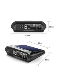 Resim Yenilzd Araç Güneş Enerjili Hız Ölçer S98 Hud Ekranı Evrensel Gps 