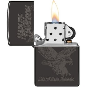 Resim Zippo Harley Davidson Orijinal Çakmak 