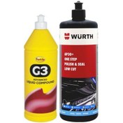 Resim Würth 500 Ml G3 Sıvı Pasta + 1 Lt Mumlu Cila 