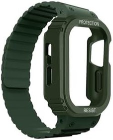Resim CONSTRAIN - Apple ile uyumlu Watch 10/11 Serisi 46mm Kordon Armour Defens Kasa Koruyuculu Silikon Band 142 