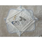 Resim Tek Battaniye Ekru 