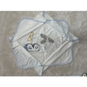 Resim Tek Battaniye Ekru 