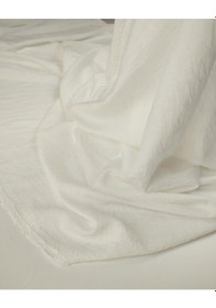 Resim Beyaz Renkte Bürümcüklü Dokuma Kumaş En 140 Cm X Boy 250 Cm -10037 10 