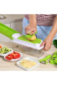 Resim Genel Markalar Nicer Dicer Plus Doğrayıcı Rende Mutfak Robotu Çok Fonksiyonlu Soğan Sebze Dilimleyici Doğrama 