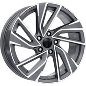 Resim Emr EMR-DY729-02 8.5x19"-5x112 ET40 57.1 Gun Metal Diamond Jant 4 Adet Emr