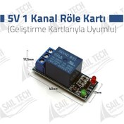 Resim 1 Kanal Röle Kartı 5V 