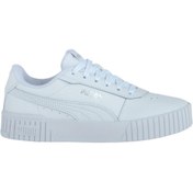 Resim Puma Carina 2.0 Jr Kadın Beyaz Spor Ayakkabı - 386185-02 
