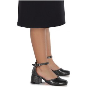 Resim Kiko Kids Angelica Günlük Kız Çocuk 3 Cm Topuklu Sandalet Abiye Ayakkabı Platin Platin 