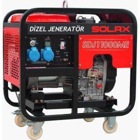 Resim Solax Sdj 11000 Me 10 Kva Marşlı Monofaze Dizel Jeneratör 
