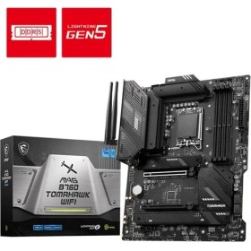 Resim Hello Papana Msı Mag B760 Tomahawk Wıfı Ddr5 5400MHZ 1xhdmı 1xdp 3xm.2 USB 3.2 Atx 1700P (12. / 13. ve 14. Nesil Işlemci Uyumlu) 