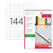 Resim Tanex Tw-2544 35X12.4355MMx100Adet Lazer Yazıcı Etiketi 