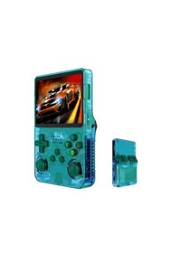 Resim hızlı store RS36 ORetro Video Handheld Game Console 3.5" IPS Screen Portable Retro Game Console, Handheld Video 