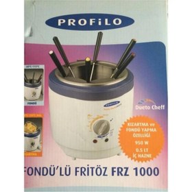 Resim Profilo FRZ1000 0.5 lt Fritöz Beyaz 