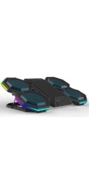 Resim Ecovibe F12-1 2600RPM Yüksek Devirli Fan Gaming Laptop Soğutucu Stand 