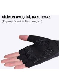 Resim Boodun Profesyonel Bisiklet Eldiveni 