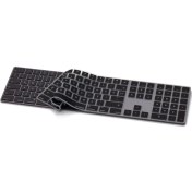 Resim McStorey Apple Magic Keyboard-2 ile Uyumlu Klavye Koruyucu A1843 UK-US İngilizce-Türkçe Baskı 