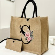 Resim Şık İki Parçalı Basit Desenli Harf Çantası, Geniş Kapasiteli Seyahat Makyaj Çantası, Çok Amaçlı Taşınabilir Öğretmen Çantası, Cüzdan ve Clutch ile Takdir Çantası, Kadın Hediyesi, Öğretmenler Günü Hediyesi, Günlük Depolama Çantası, Yeni Tasarım, Fiziksel Seçim Alışverişi 