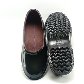 Resim Emek Arısan Unisex Siyah Plastik Astarlı Mest Lastik Ayakkabı 