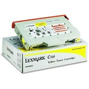 Resim Genel Markalar Tonersepeti Lexmark C720-15W0902 Sarı Toner 