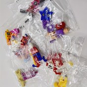 Resim 8 adet, Mini Figür Süslemeleri İçerir, Yapı Bloğu Montajı Dahil. (8 Küçük Çantalı Set İçerir) 