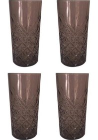 Resim Paşabahçe 52800g Timeles 4lu Meşrubat Bardağı 450 Cc -gri 