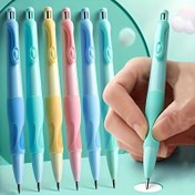 Resim 10 Adet Yunus Mekanik Kurşun Kalem - Ergonomik, Silinebilir HB Kurşun (0.5mm/0.7mm/0.9mm/2.0mm) - Öğrenciler İçin Güvenli, Kırılmaz Çekirdek 
