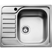 Resim Teka Paslanmaz Çelik 1b ½ D 580.500 Sol Evye 