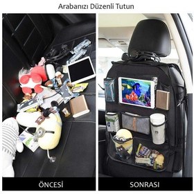 Resim RevuBaby Araba Koltuk Arkası Eşya Düzenleyici Organizer Koltuk Ar 