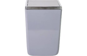 Resim Primanova Toskana Gri 2'li Set Çöp Kovası + Tuvalet Fırçası 