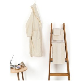 Resim Soley Minerva %100 Pamuklu Extra Yumuşak Misafir Mutfak Havlusu Krem 