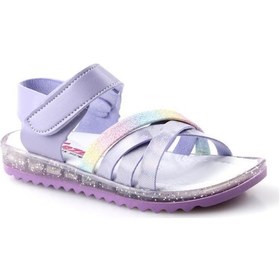 Resim Papuçcity Arzen 02414 Orto Pedik Kız Çocuk Sandalet 001 