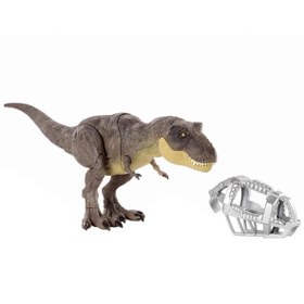 Resim Jurassic World Yürüyen Mücadeleci T-Rex Figürü GWD67 