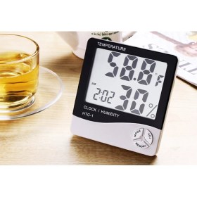 Resim Masaüstü Dijital Termometre Nem Ölçer Higrometre (4764) 