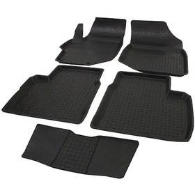 Resim VW TIGUAN 4D SİYAH 2008-2016 HAVUZLU PASPAS 