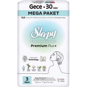 Resim Sleepy Bio Gece Hijyenik Ped 30'lu 