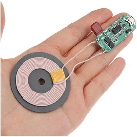 Resim Kablosuz Şarj Modülü 10w 2a Mobil Akıllı Telefon Oyuncak Pil Şarj Transmiter Micro 