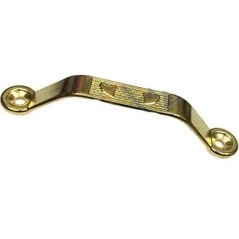 Resim Dekoratif Zamak Kulp Dıştan - 64MM, Sarı, 1 Adet Midastech 