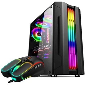 Resim Zeiron Vulcan Beta A24 i5-3470 8GB 500GB 240GB 4GB GT730 Masaüstü Oyuncu Bilgisayarı 