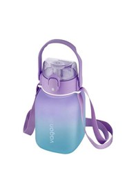 Resim Vagonlife Motivasyon Su Matarası 1100 ML Mor Mavi 