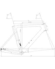 Resim Carraro Fire 1.3 Ucı Aero Yol Bisikleti 53 cm 24 Vites Metalik Yeşil -Mat Siyah 