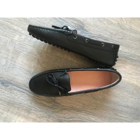 Resim MİLARNU Kadın Siyah Hakiki Deri Loafer Ayakkabı 