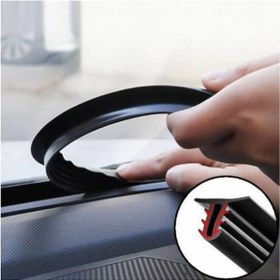 Resim Fiat Palio Araç Torpido Göğüs Konsol Ön Cam Arası 1.65 Cm Fitil Araç Yalıtım Fitili Siyah 