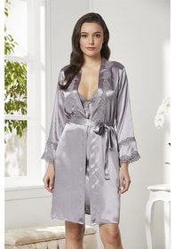 Resim Pierre Cardin 6965 Kadın Saten Dantelli 6'lı Takım-royal ROYAL 