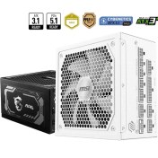 Resim Msı Mag A1000GL Pcıe5 1000W 80+ Gold Power Supply 