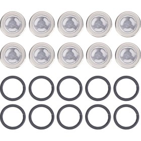 Resim Huiliang 10'lu Fren Silindir Camı 18mm 