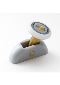 Resim Ayrıntıshop Banyo İçin Artemis Marka Duşakabin Tekeri Plastik Gövde Teker Çap 20mm Gri 