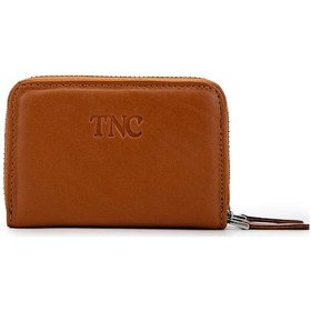 Resim Tamer Tanca Unisex Hakiki Deri Taba Deri Cüzdan 1039 222 Erk Czdn Sk24-25 Taba Dr Taba 