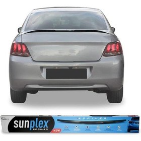 Resim Citroen C Elysee Piano Black Spoiler Sunplex Bagaj Çıtası 