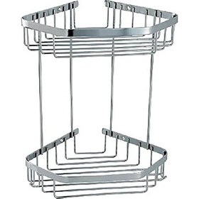 Resim Çelik Banyo P10-026 Paslanmaz Çelik 19 *19 Selen Şampuanlık Köşelik Süngerlik 
